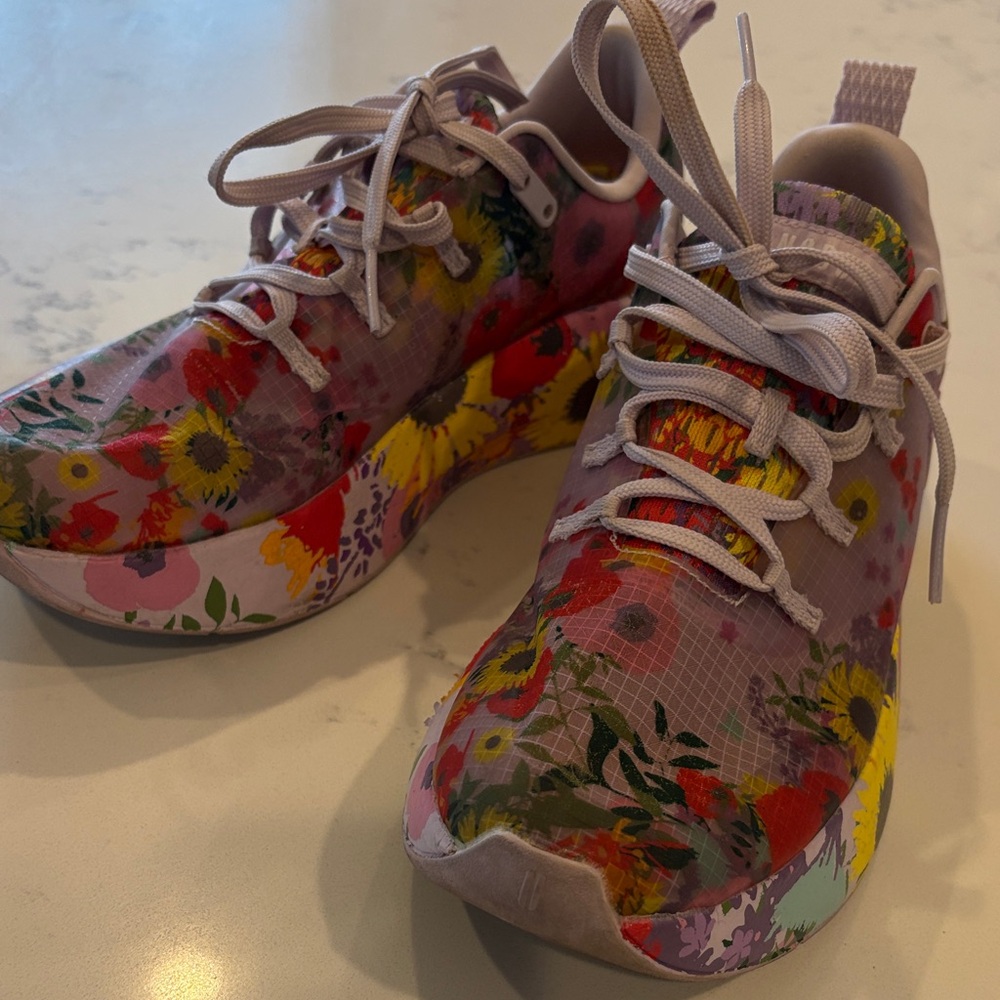 NOBULL Women's Floral Athletic Shoes - Multicolor - Picture 2 of 9